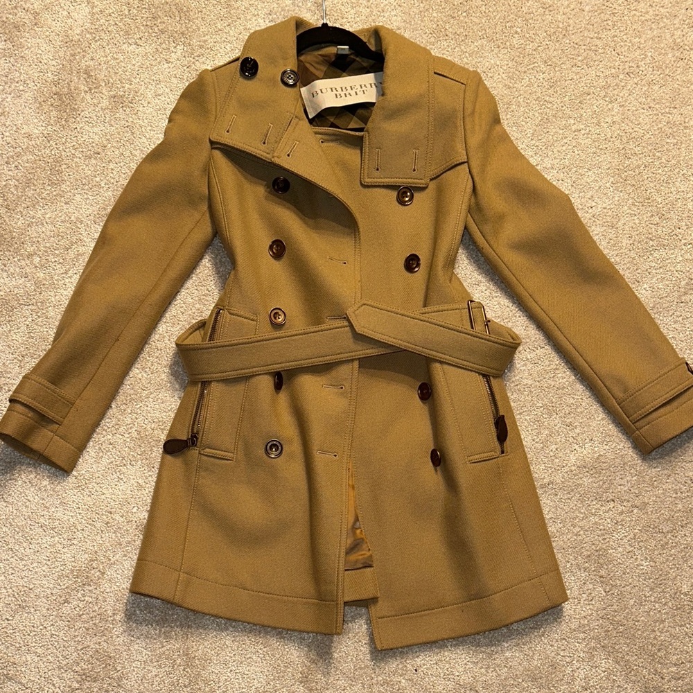 Burberry Camel Trench Coat